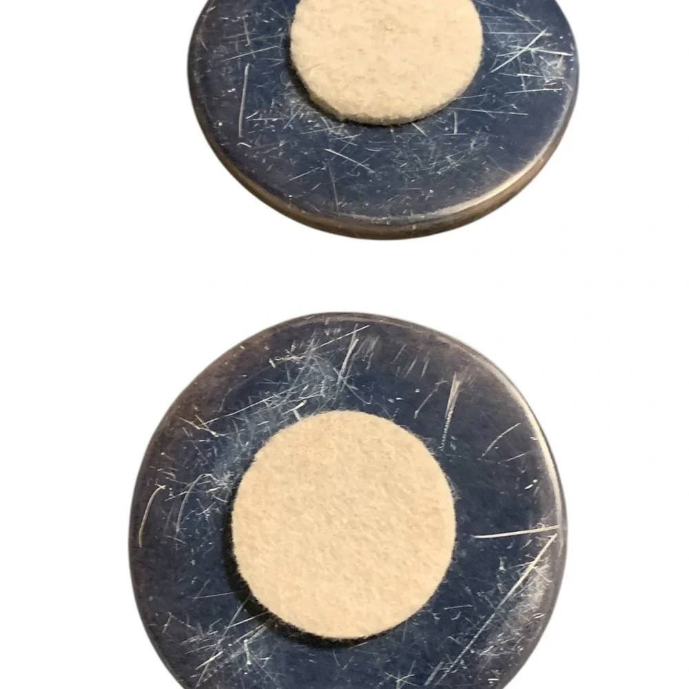 Vintage African Animal Soapstone Coasters in Holder – set‎ of 4 Coasters
